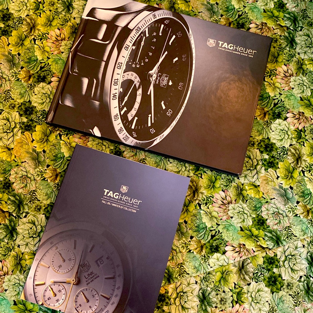 Vintage Tag Heuer Catalogs